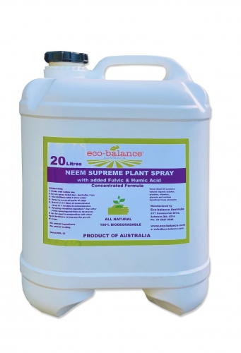 Eco-balance Supreme Plant Spray Concentrate 20 Litres