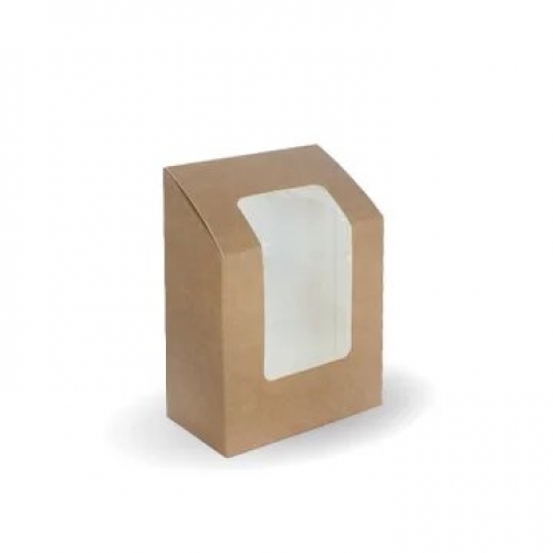 BioPak Wrap wedge - FSC Recycled - printed kraft-look - Carton 321