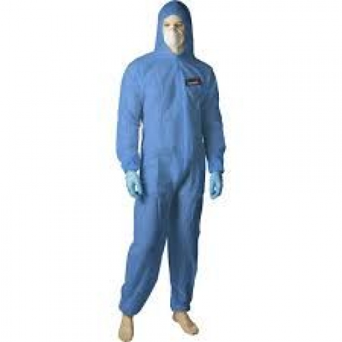 SMS Coveralls, Type 5/6, Blue - Carton/50