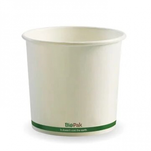 BioPak 740ml (24oz) bowl -  - Carton 500