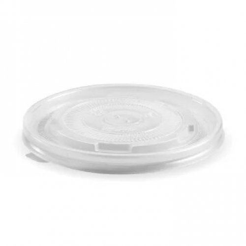 BioPak 430-950ml (12-32oz) bowl PP lid - clear - Carton 1000