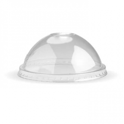 BioPak 250ml (8oz) bowl PET dome lid - clear - Carton 1000