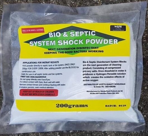 Bio & Septic System Shock Powder - 200g