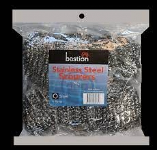Stainless Steel Scourer - 70 gram - Carton/48 - 8 Bags/6