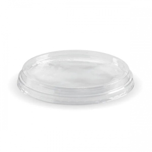BioPak 240-960ml 121mm bowl lid - clear - Carton 500