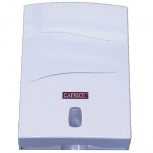Caprice I/lvd Towel Dispenser (White Plastic)