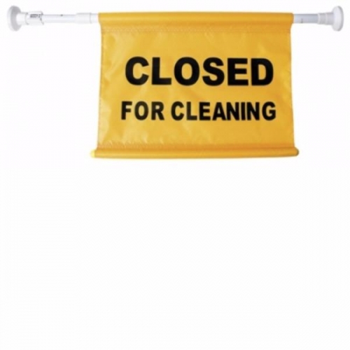 SIGN DOOR CLOSED FOR CLEANING OATES