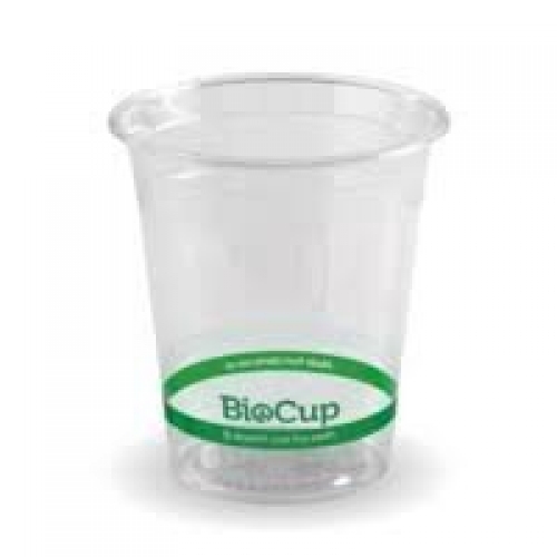 BioPak 200ml cup - clear - Carton 2000