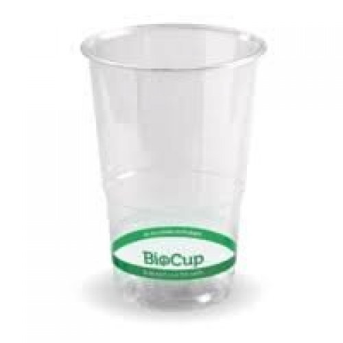 BioPak 280ml cup - clear - Carton 2000