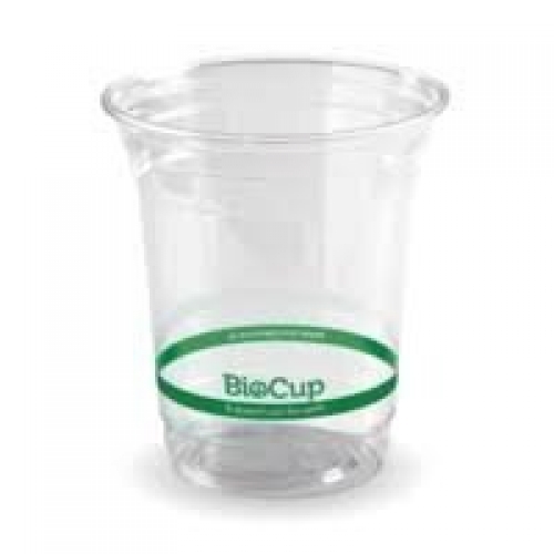 BioPak 420ml cup - clear - Carton 1000