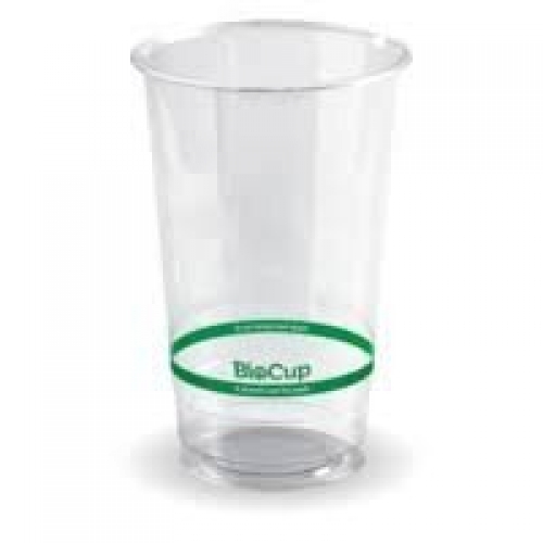 BioPak 700ml cup - clear - Carton 1000