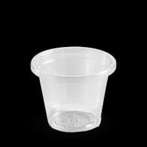 BioPak 30ml sample cup - clear - Carton 3000